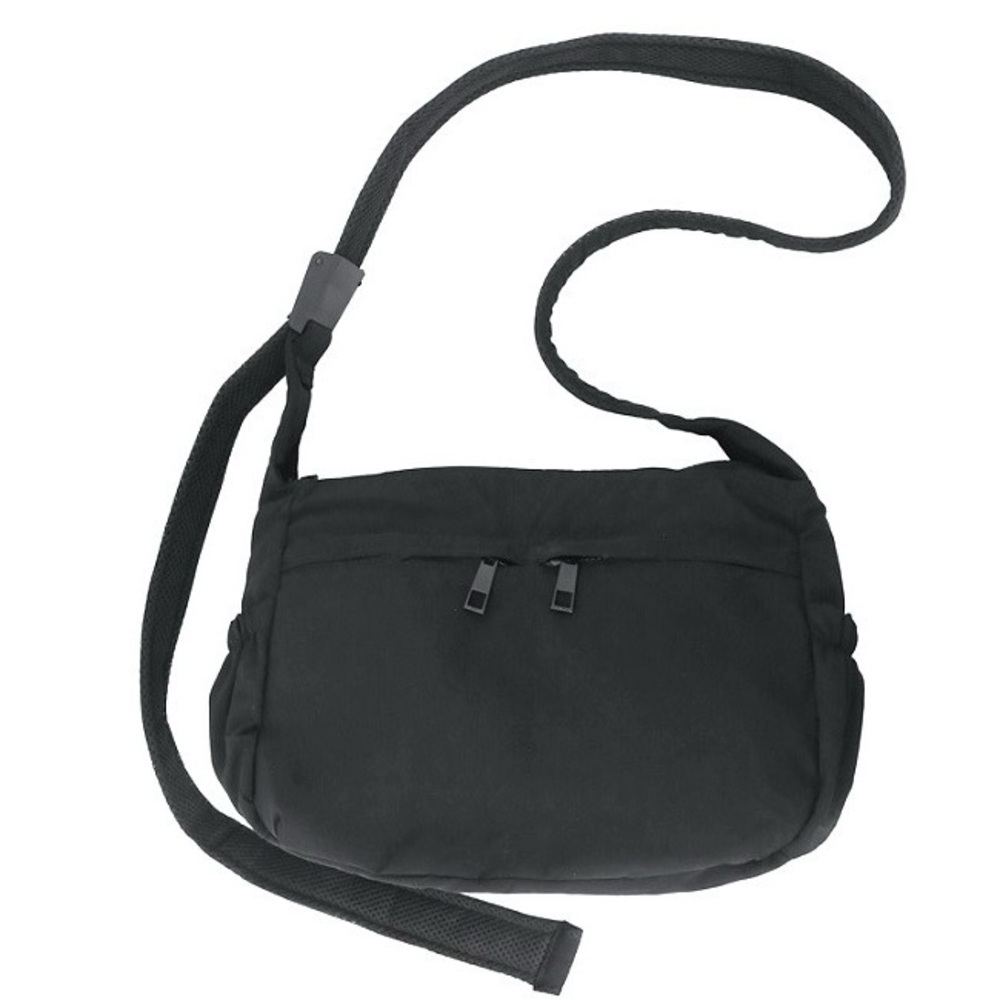 (B5) Black Check it bag